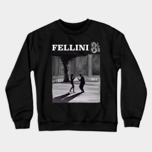 Fellini 8 1/2 Illustration - Dance Scene Crewneck Sweatshirt